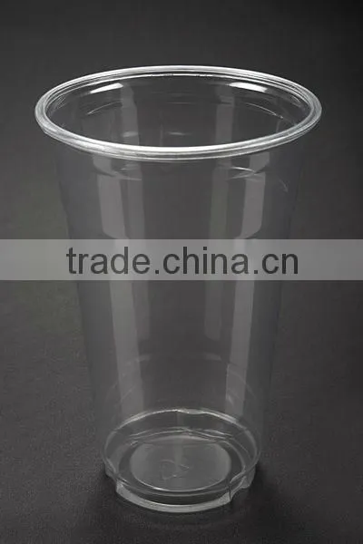 24 oz PET plastic cold drinking cup