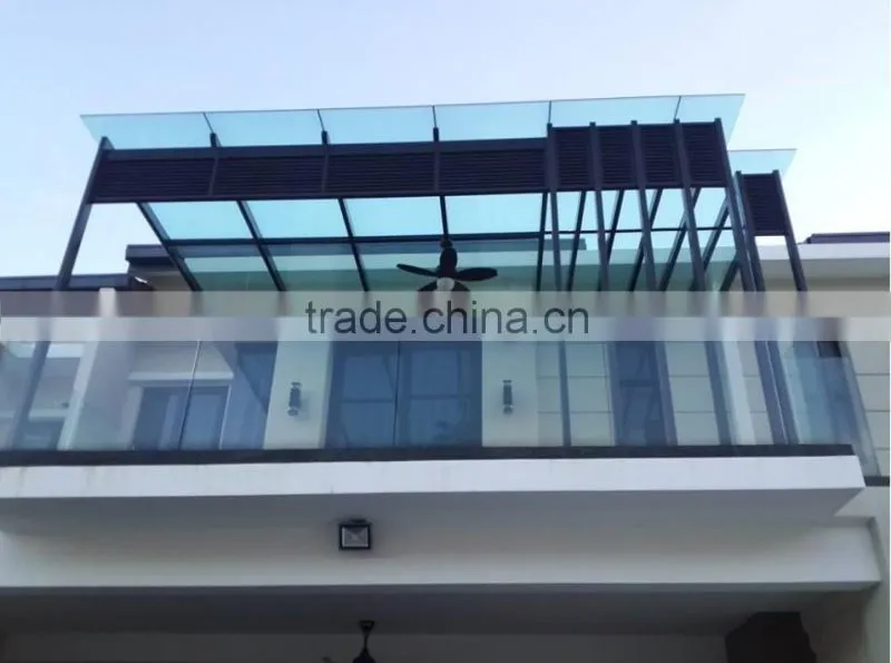 10.38mm laminated glass tempered glass ISO&CCC&BV