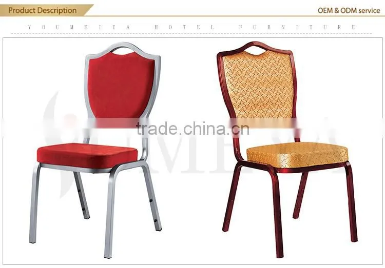 Wholesale hotel furniture aluminum stacking hotel banquet chairs for sale