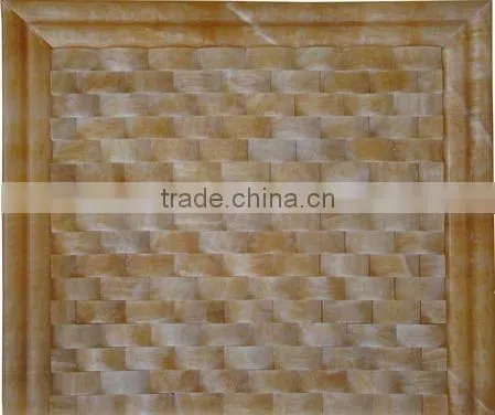 Polished onyx marble mosaic with good price