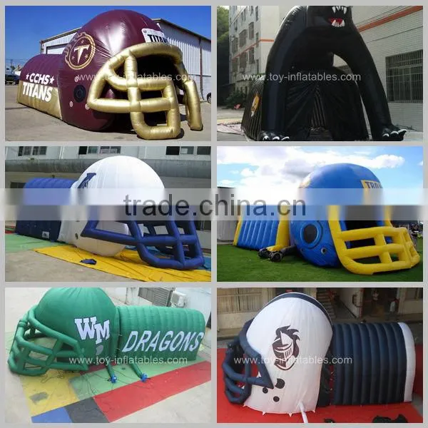 Top grade special inflatable tiger tunnel