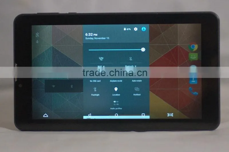 Low cost 7 Mobile Tablet pc Android 5.1 Quad core 4G Lte Made in China