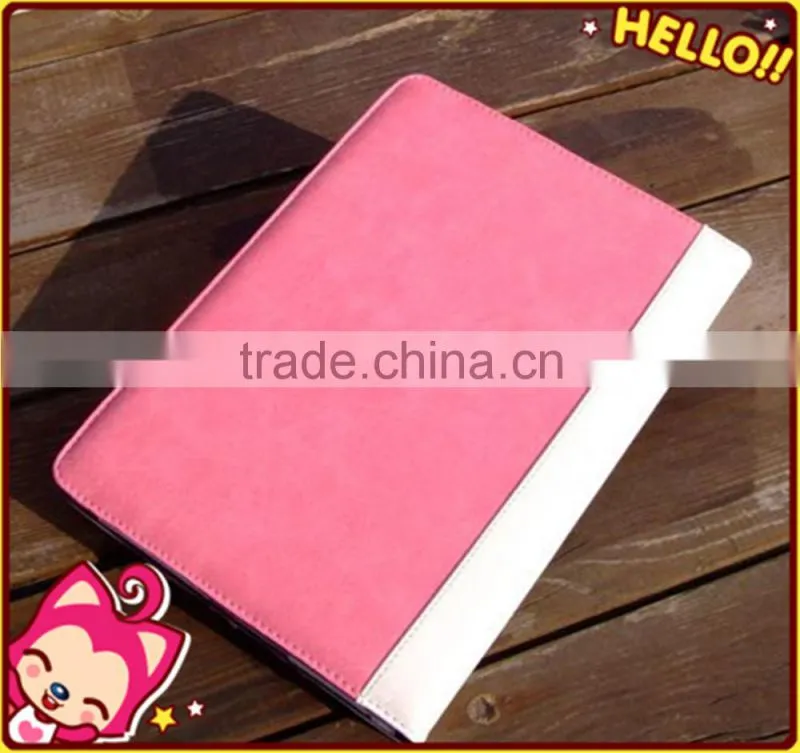 Wholesale high quanlity leather cover for apple ipad air case