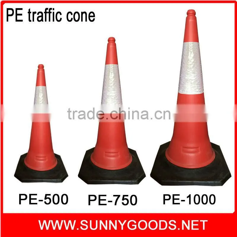 height 500mm safety plastic traffic sport cones