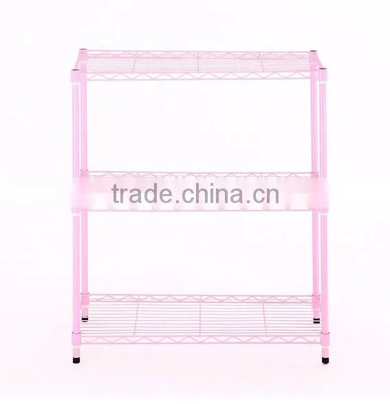 Adjustable Powder Coated Retail Metal Wire Shelf Display