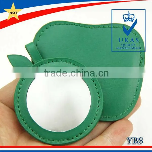 Custom Leather Factory Price Round Small Size Pocket Mirror