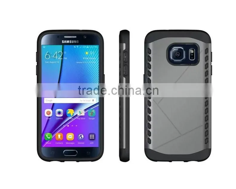 2016 New Arrival 2 in 1 TPU+PC Hybird Heavy Duty Armor Shield Cover Protective Case for Samsung Galaxy S6 S6edge s7 s7edge
