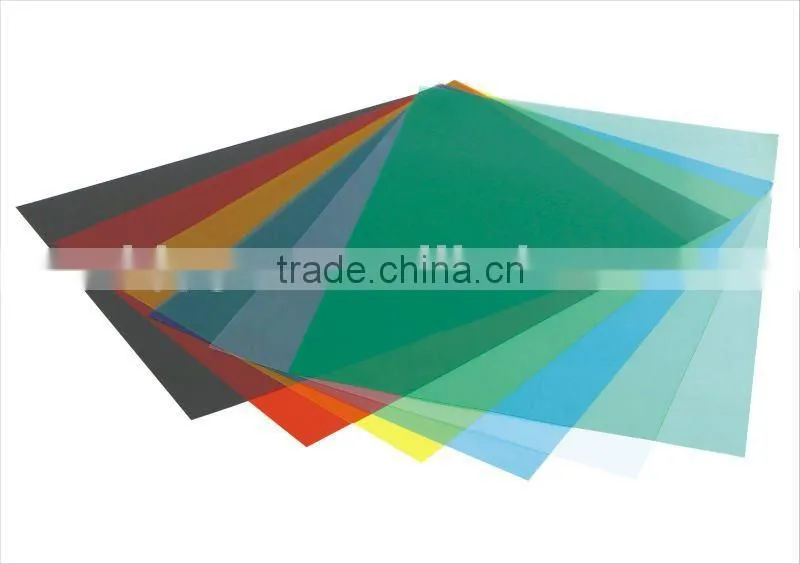 Hot sale A4/A3 clear/color/frosty PVC cover