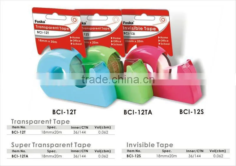 Transparent Color Rainbow Tape.
