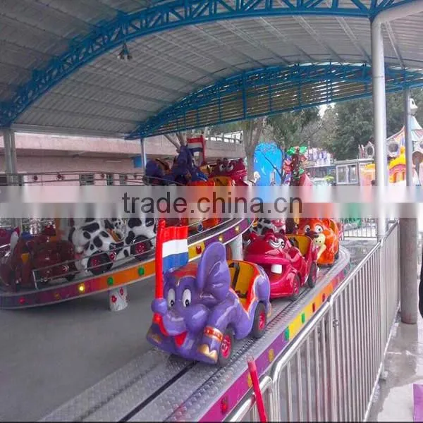 animal toys design amusement park equipment mini electric elephant train ride for kids