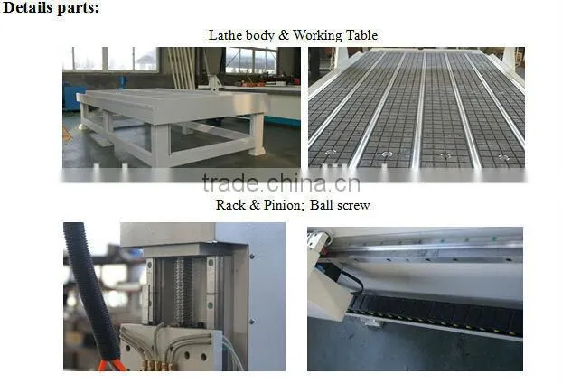 Chencan -1325 High Precision Wood CNC Router with High Efficiency