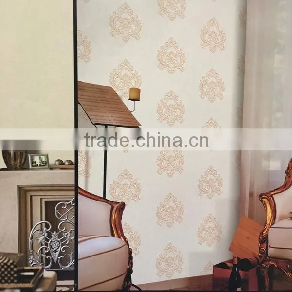 Top quality nice design vinyl wallpaper factory price