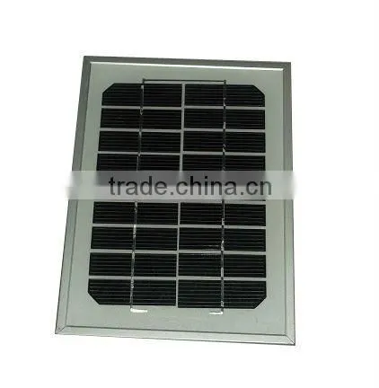 6v 3w solar panels for mobile,light etc.