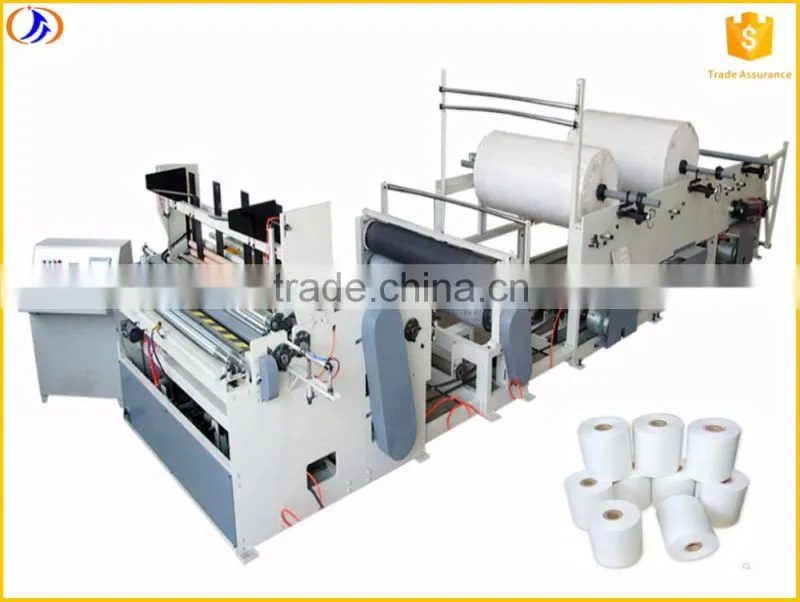 high speed full automatic rewinding toilet paper machine for toilet paper roll