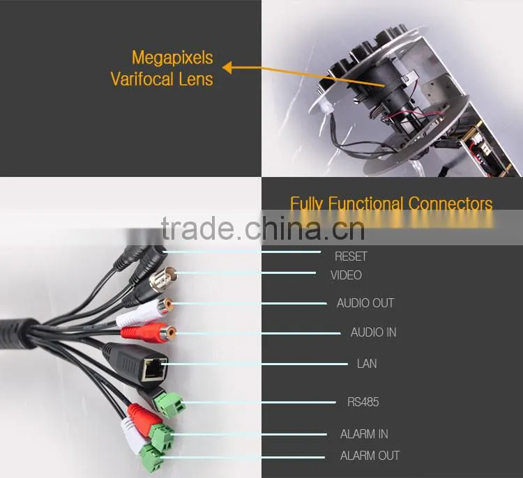 LS VISION High Resolution 5mp Compatible Onvif 2.4 Motion Detection P2P IP Security Camera System