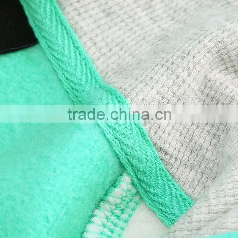 Women's Fleece Cotton Sweatshirt Contrast Color Hoodies
