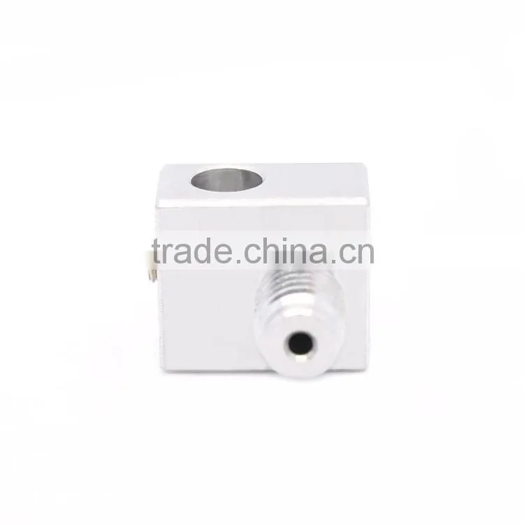 1.75mm/3mm Aluminum Nozzle Heat Block Extrusion head for 3D Printer DIY