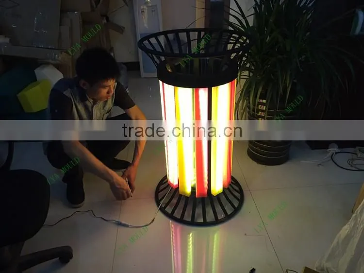 New Decoration Srteet LED Street Waste Bins Price