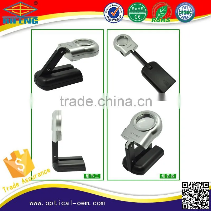 new frame cloth watching stand magnifying glass metal loupe magnifiers