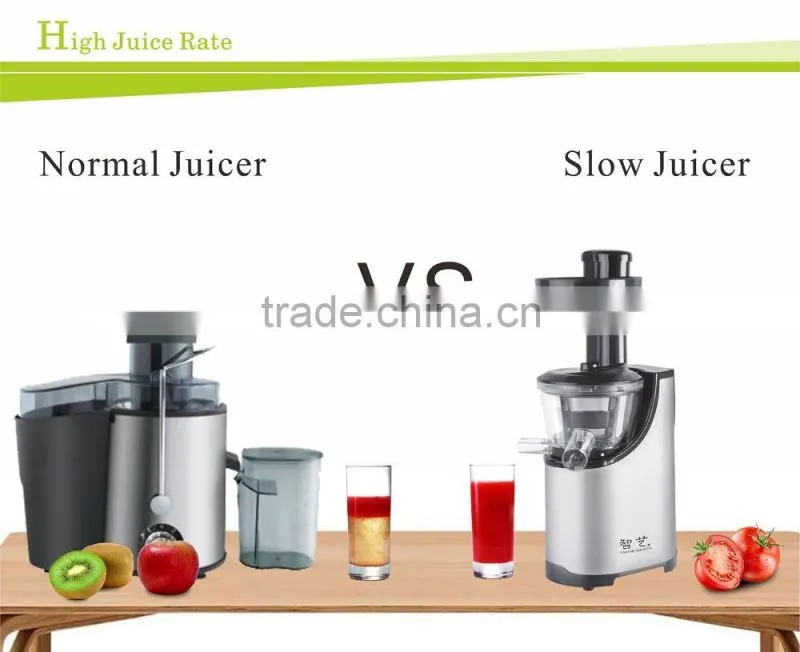 new design high quality good slow juicer extractor slow speed juicer with CB CE GS ROHS LFGB