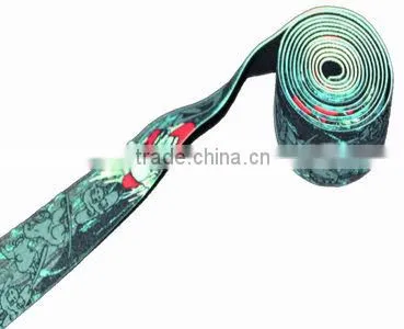 Decorative nylon elastic jacquard webbing