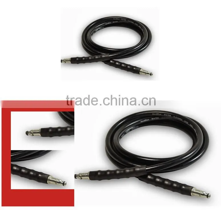HR07-01-00 High Pressure Cleaning Hose Black Carpet Cleaning Solution Hose