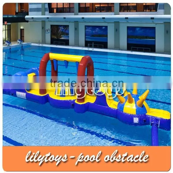 commercial inflatable water obstacles, inflatable water obstacle, floating water games