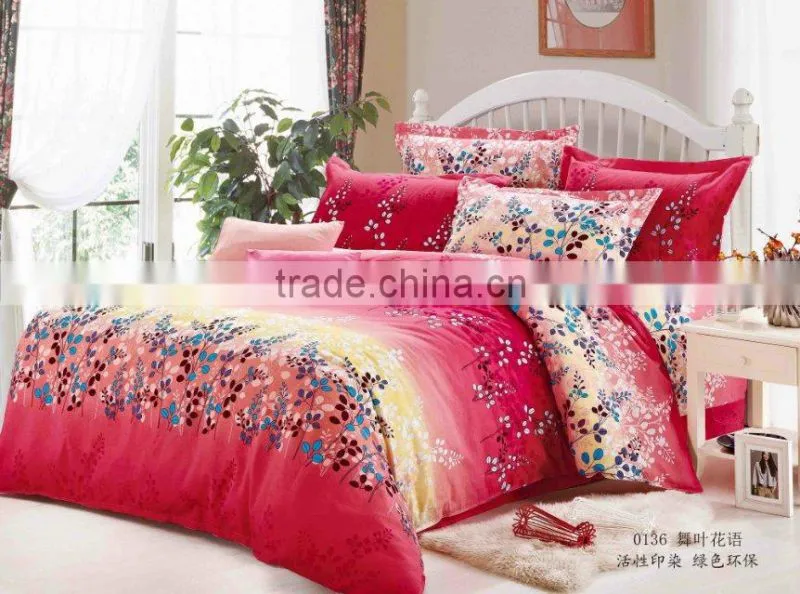 100% bedsheet 3d polyester fabric home textile fabric brushed soft fabric of china
