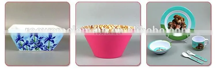 New arrival X'mas melamine compartment food tray