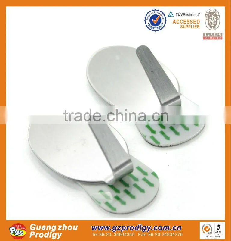 2017 new removable self-adhesive metal hook, metal bra hooks