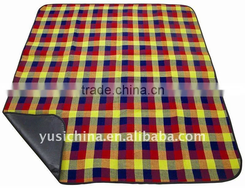 Grey picnic blanket