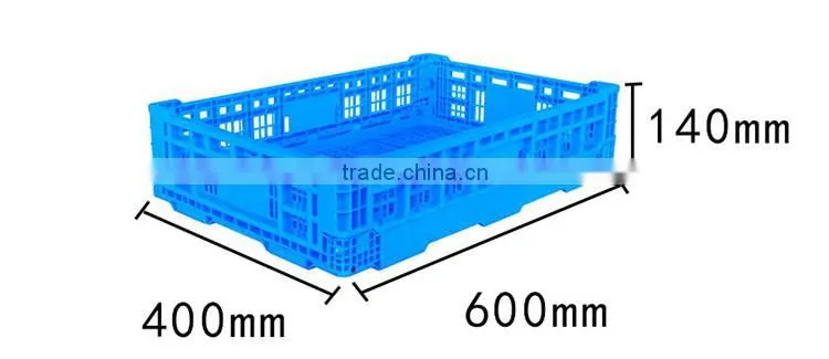 Manufacturing Factory Foldable Tomato Collapsible Plastic Crate