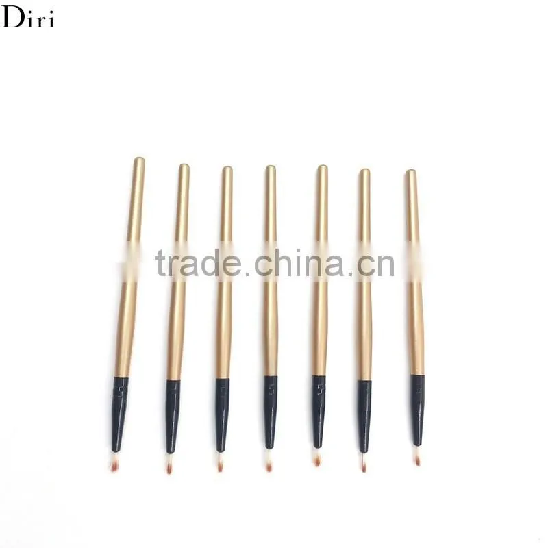 Disposable natural bamboo handle eyeliner brush