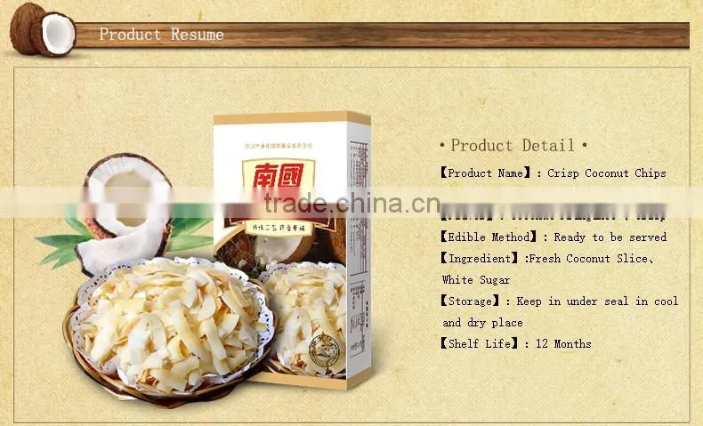 60g Crisp Coconut Chips