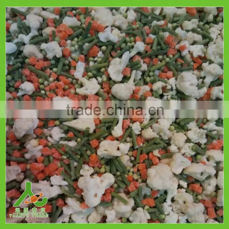 Manufacturer wholesale bulk IQF frozen california mixed vegetable