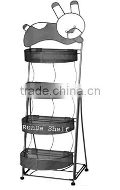 FD-20 metal wire basket display rack