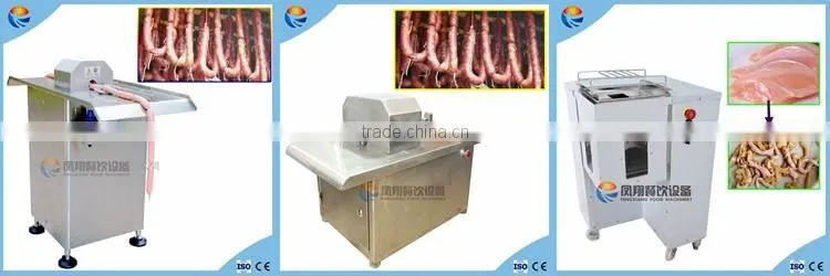 Double Tube Automatic Electric Sausage Filler Filling Making Machine
