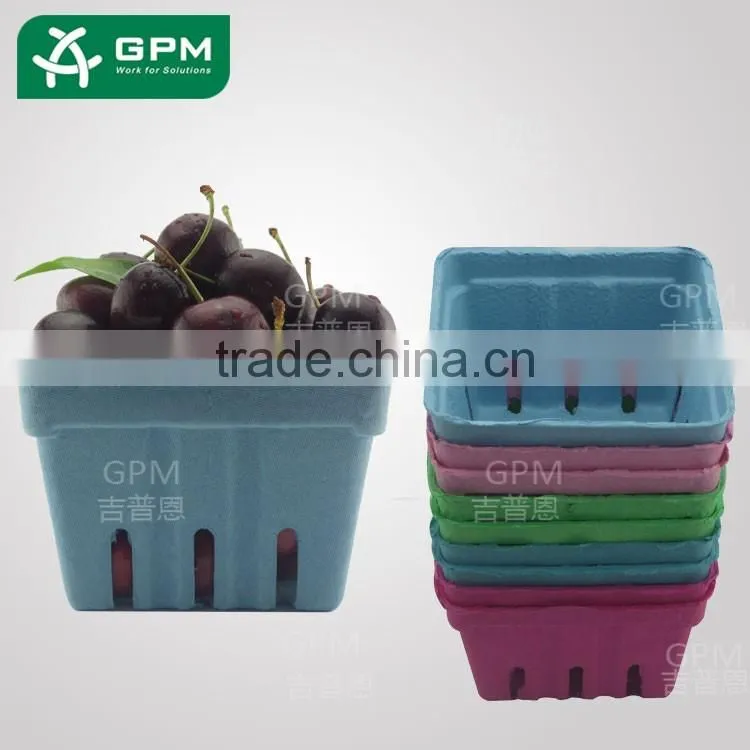Recyclable cardboard paper paper fruit carton box