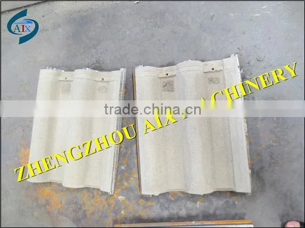 Automatic hydraulic concrete roof tiles making machine