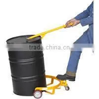 No-Spill Drum Truck with three wheels