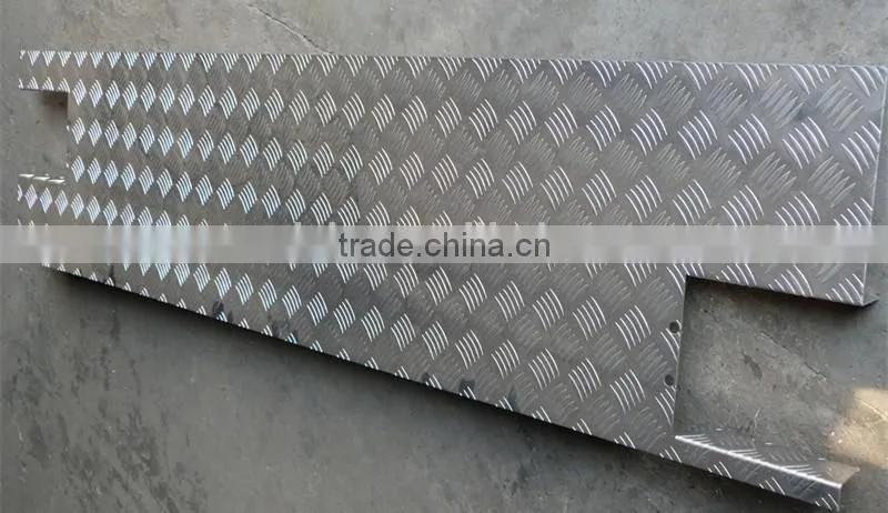 5 bar / 3 bar embossed aluminum checkered plate