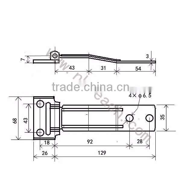 Steel Container Door Hinges