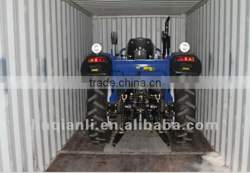 tractor with reversible plow