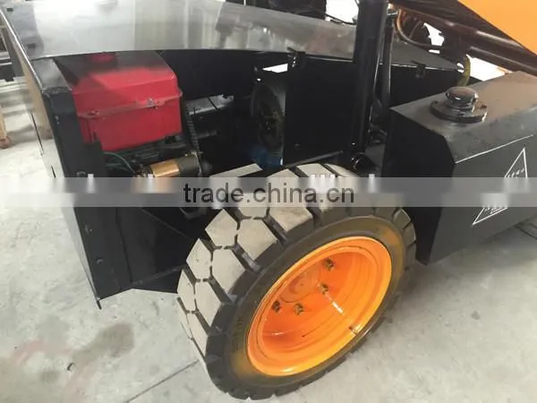 Long service life tunnel underground mining loader for coal mine