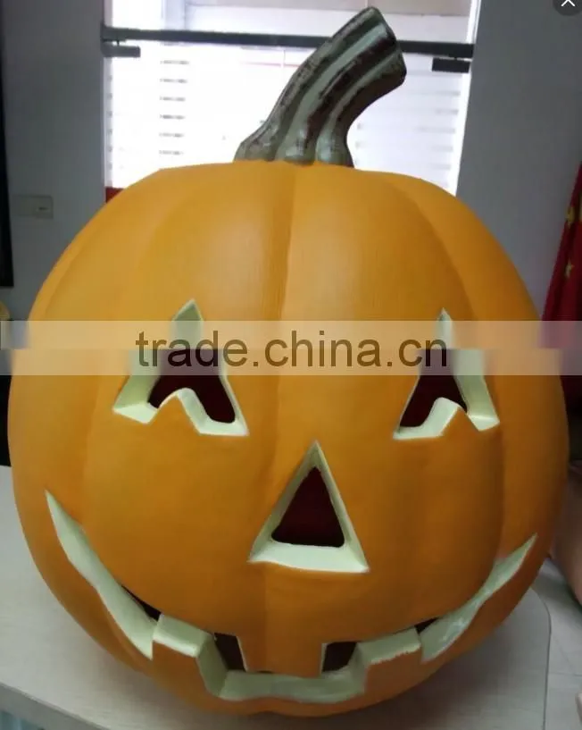 OEM Blow Molding Halloween Large Pumpkin Decoration Pumpkin Plastic Sculpture Huizhou Factory