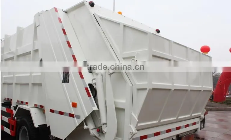 SINOTRUK HOWO 10 tons 6 wheel 4x2 garbage truck for sale