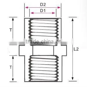PPR reducing Socket/plastic Reducing socket/Reducing socket