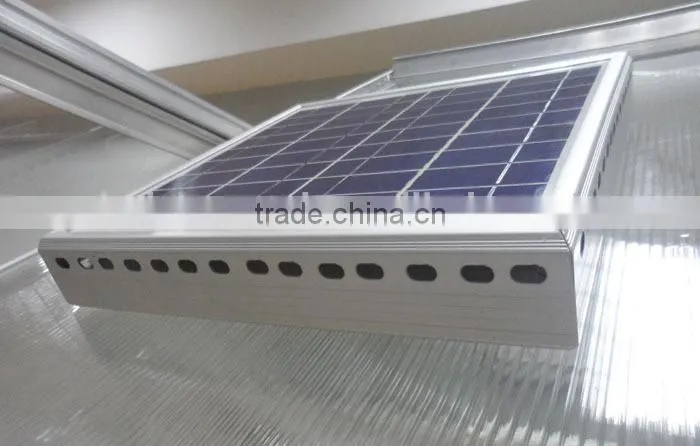 Solar powered mini greenhouse ventilation fan