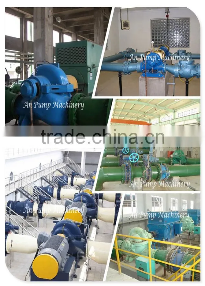 stainless steel impeller split case pump