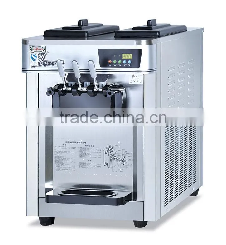 3 Flavors Soft Ice Cream Machine / Ice Cream Maker